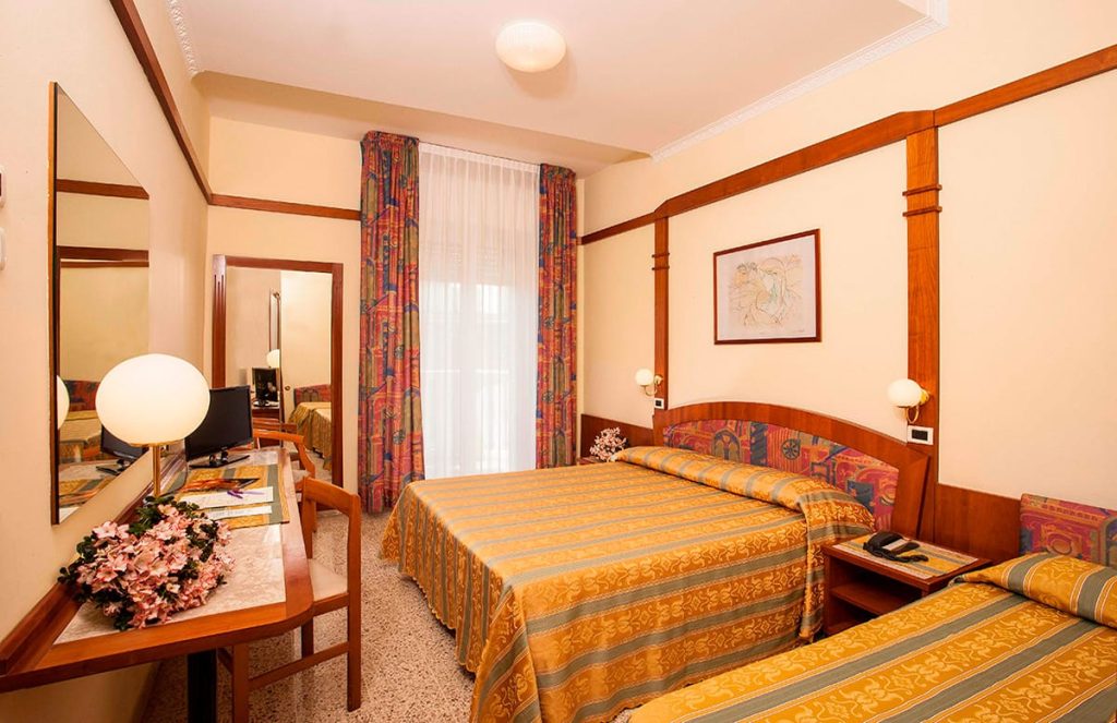Camera tripla dell'Hotel Croce del Sud